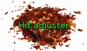 Hit adjuster